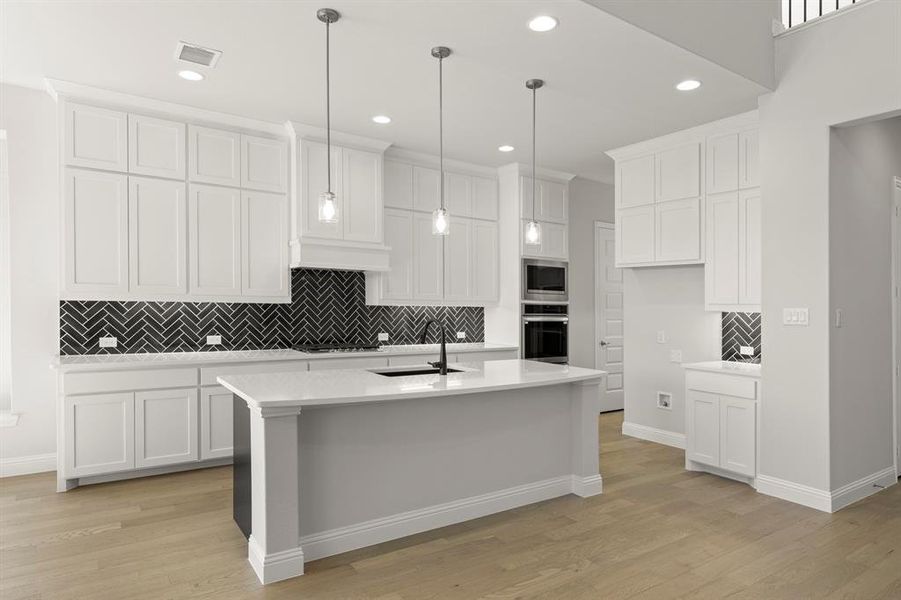 Furnished interior view inside a new home in Lake Shore Village, Rowlett (Image 11).