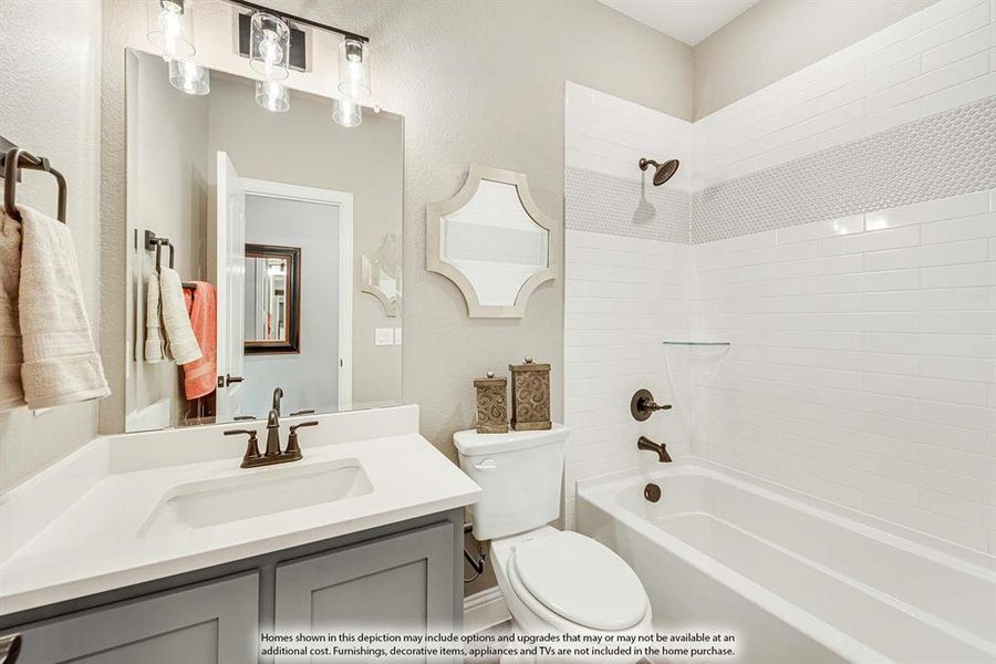 Furnished interior view inside a new home in Liberty, Melissa (Image 8).