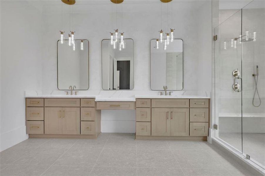 Furnished interior view inside a new home in , Bethlehem (Image 38).