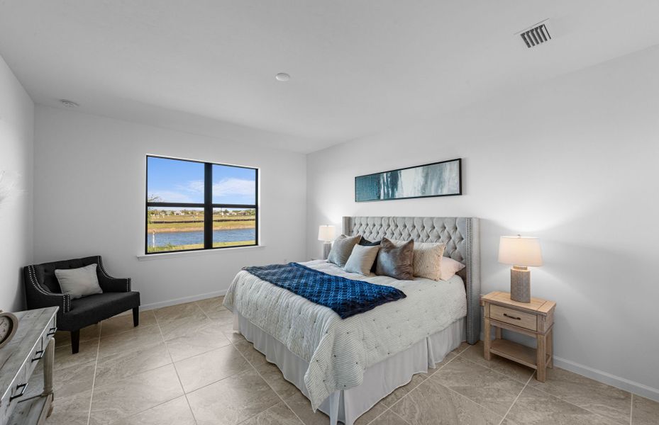 Furnished interior view inside a new home in Del Webb Naples, Immokalee (Image 6).