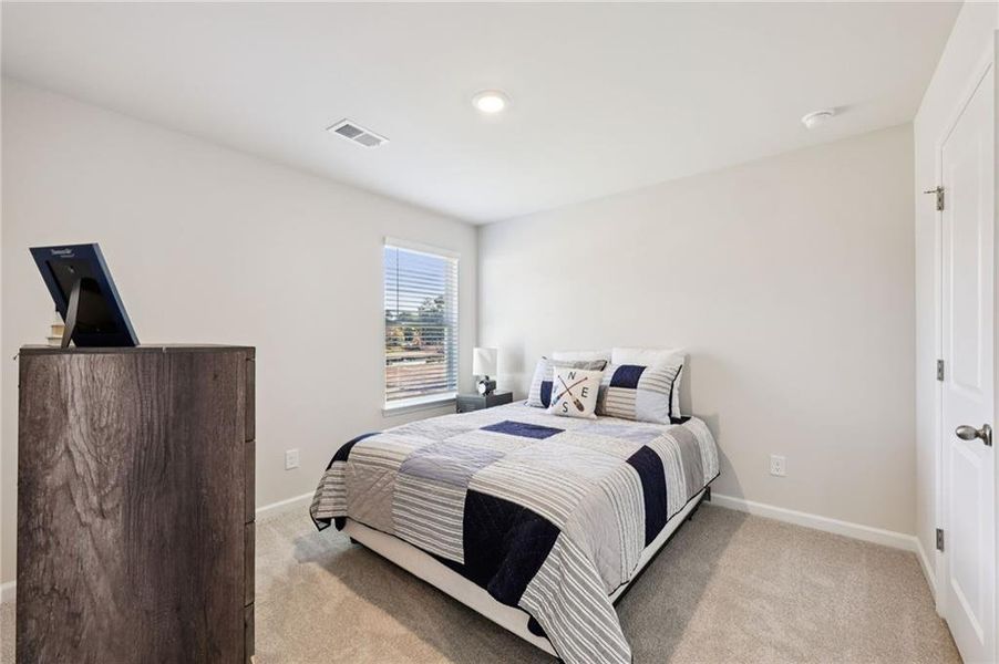 Furnished interior view inside a new home in Westmont Preserve, Powder Springs (Image 30).