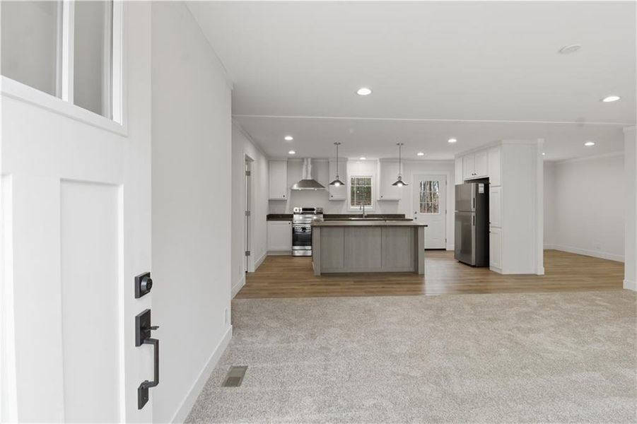 Furnished interior view inside a new home in , Ball Ground (Image 4).