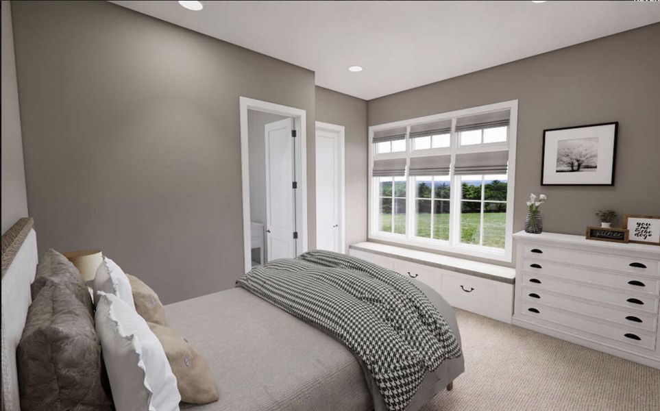 Representative furnished interior of a home built from the Milton by Zeal Home Builders in Patti Lynn Hills, Paradise (Image 23).