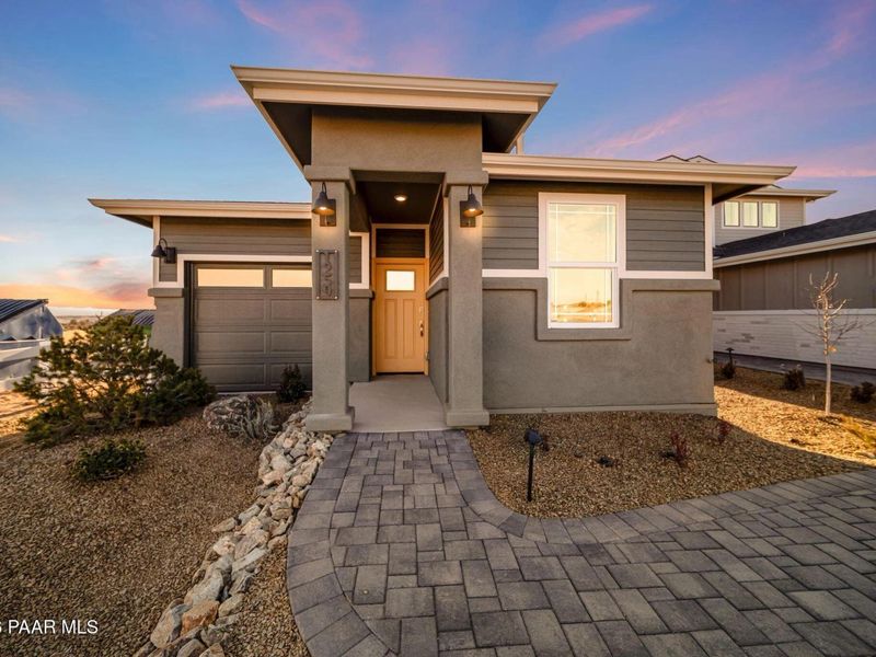 Exterior details and patio area of a home in South Ranch Southern Collection, Prescott (Image 3).