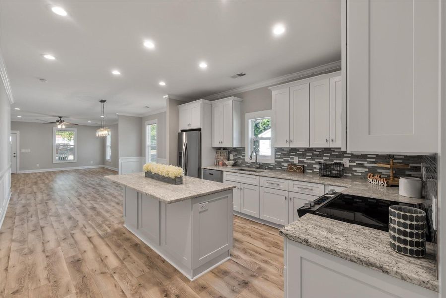 Furnished interior view inside a new home in , North Charleston (Image 15).