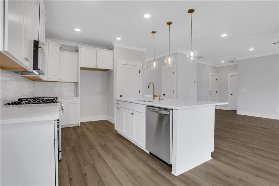Furnished interior view inside a new home in , Loganville (Image 12).