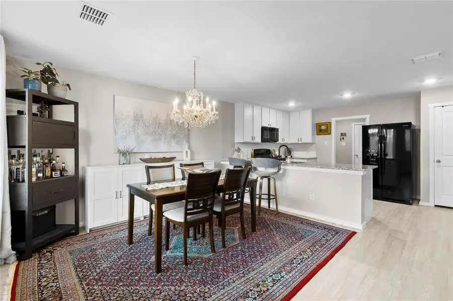 Furnished interior view inside a new home in Spiritas Ranch, Little Elm (Image 7).