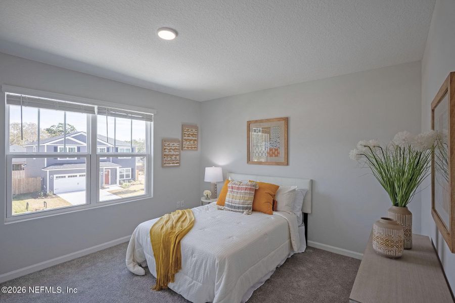 Furnished interior view inside a new home in , Jacksonville (Image 47).