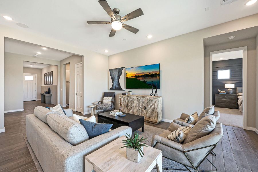 Representative furnished interior of a home built from the Dove by Mattamy Homes in Empire Pointe, Queen Creek (Image 18). Representative furnished interior of a home built from the Dove by Mattamy Homes in Empire Pointe, Queen Creek (Image 18).