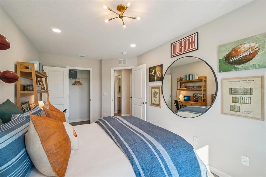 Furnished interior view inside a new home in Twin Oaks, Zephyrhills (Image 29).