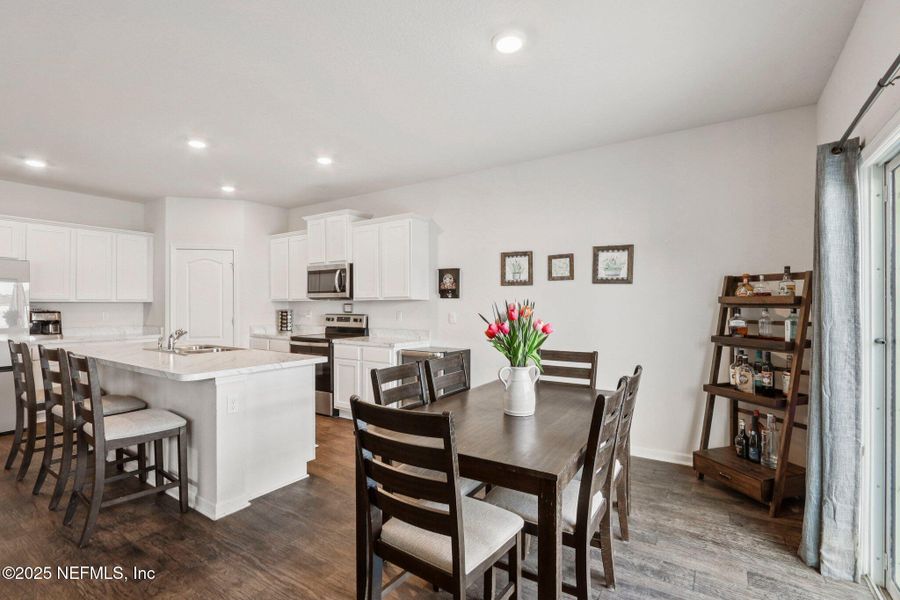 Furnished interior view inside a new home in Cross Creek Express, Green Cove Springs (Image 37).