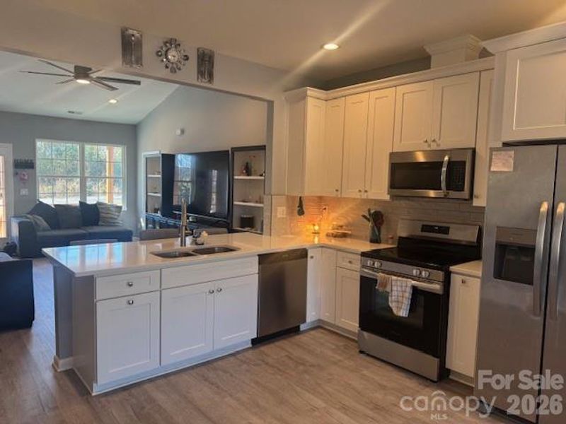 Furnished interior view inside a new home in , Wadesboro (Image 4).