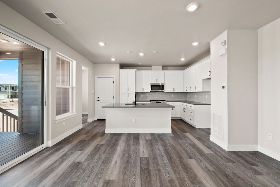 Furnished interior view inside a new home in Trumark Homes at Sterling Ranch, Littleton (Image 9).