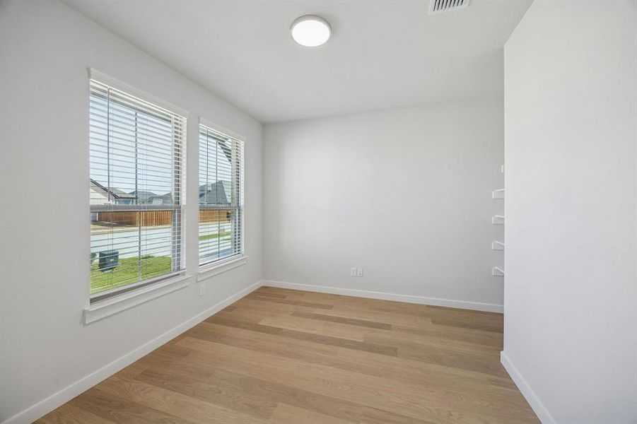 Home Office in the Wimbledon home plan by Trophy Signature Homes – REPRESENTATIVE PHOTO