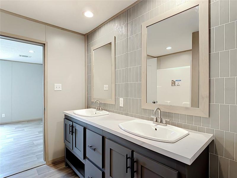 Furnished interior view inside a new home in , St. Cloud (Image 9). Furnished interior view inside a new home in , St. Cloud (Image 9).