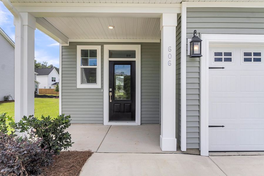 Exterior details and patio area of a home in , Summerville (Image 3).
