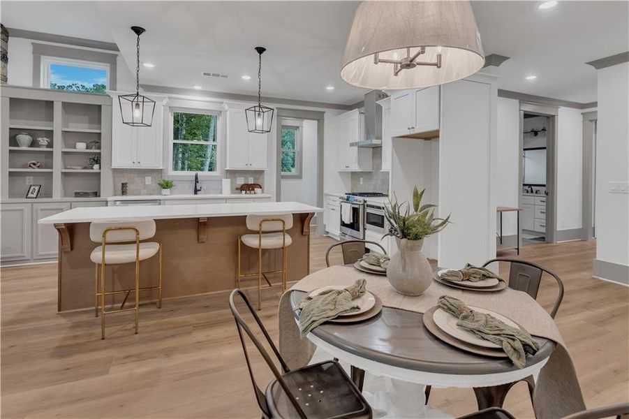 Furnished interior view inside a new home in , Jasper (Image 20). Furnished interior view inside a new home in , Jasper (Image 20).