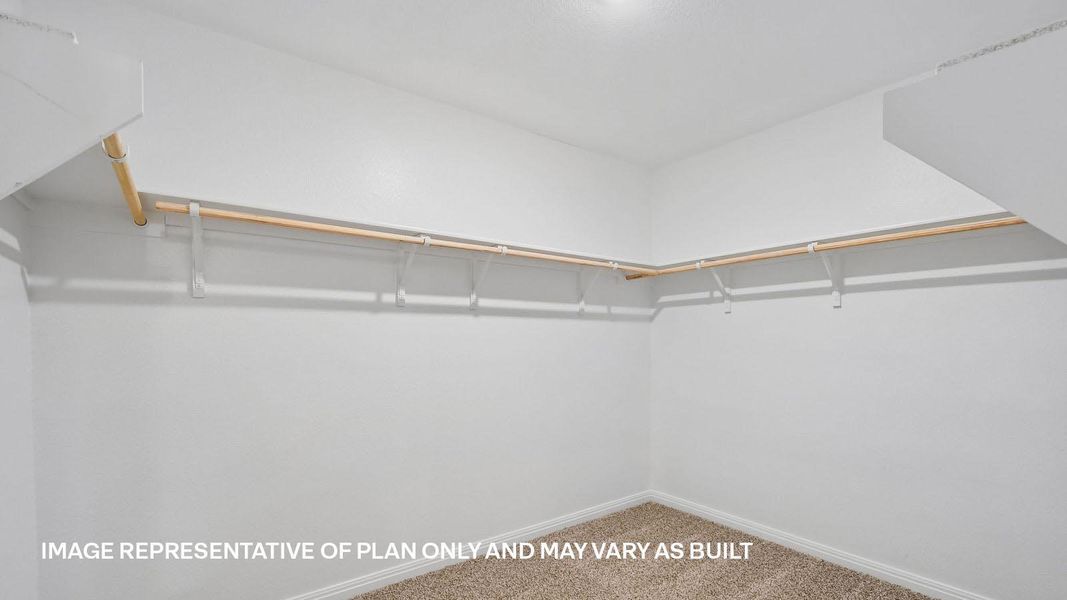 Spacious, unfurnished interior of a new home in Trails at Wildhorse, Austin (Image 13).