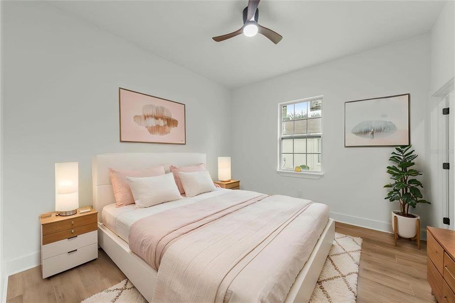 Furnished interior view inside a new home in , Beverly Hills (Image 18).