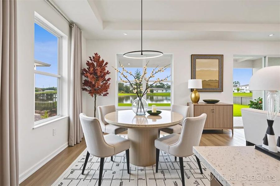 Furnished interior view inside a new home in , Spring Hill (Image 3).