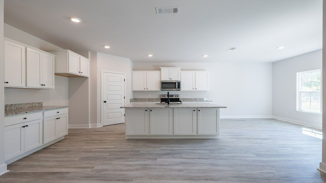 Furnished interior view inside a new home in Pine Dove Estates, Tallahassee (Image 3).
