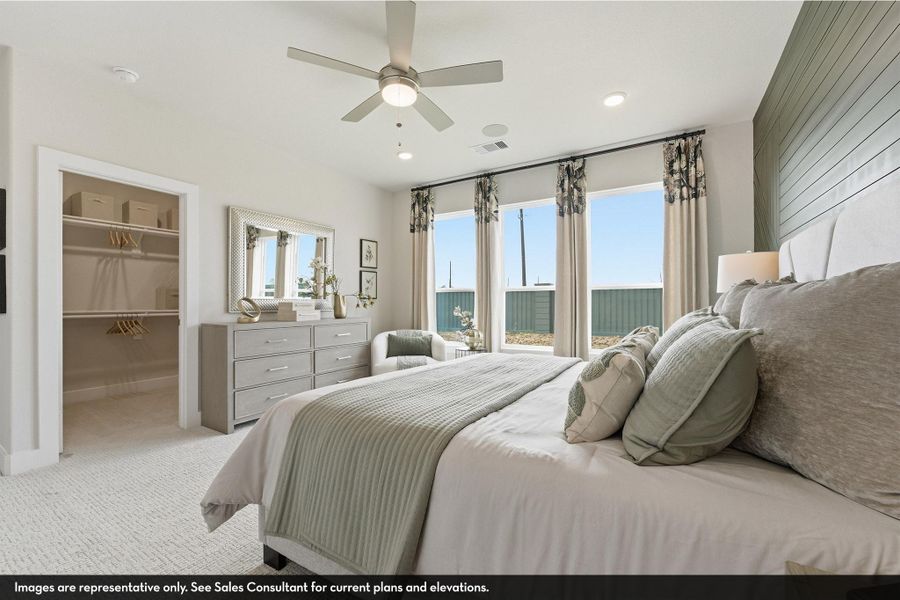 Furnished interior view inside a new home in Bay Creek, Baytown (Image 24).