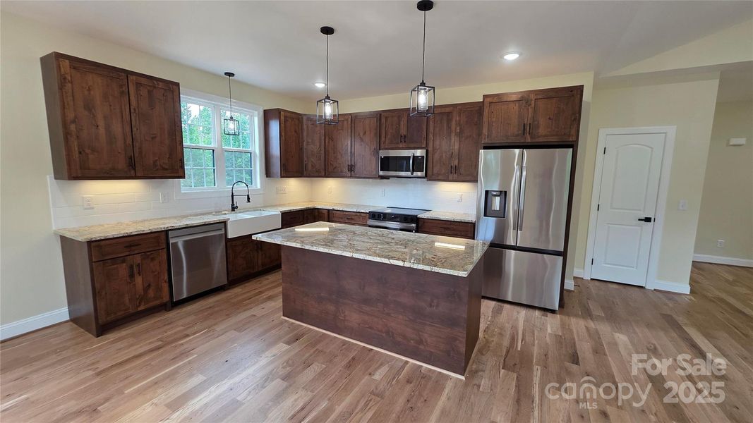 Furnished interior view inside a new home in , Morganton (Image 3).