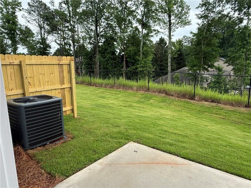 Exterior details and patio area of a home in , Dawsonville (Image 4).
