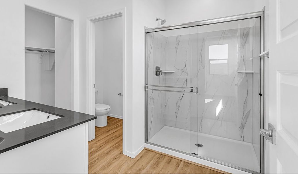 Furnished interior view inside a new home in Blackhawk, Tucson (Image 9). Furnished interior view inside a new home in Blackhawk, Tucson (Image 9).