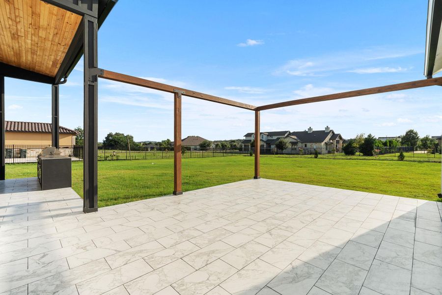 Exterior details and patio area of a home in , Dripping Springs (Image 4). Exterior details and patio area of a home in , Dripping Springs (Image 4).