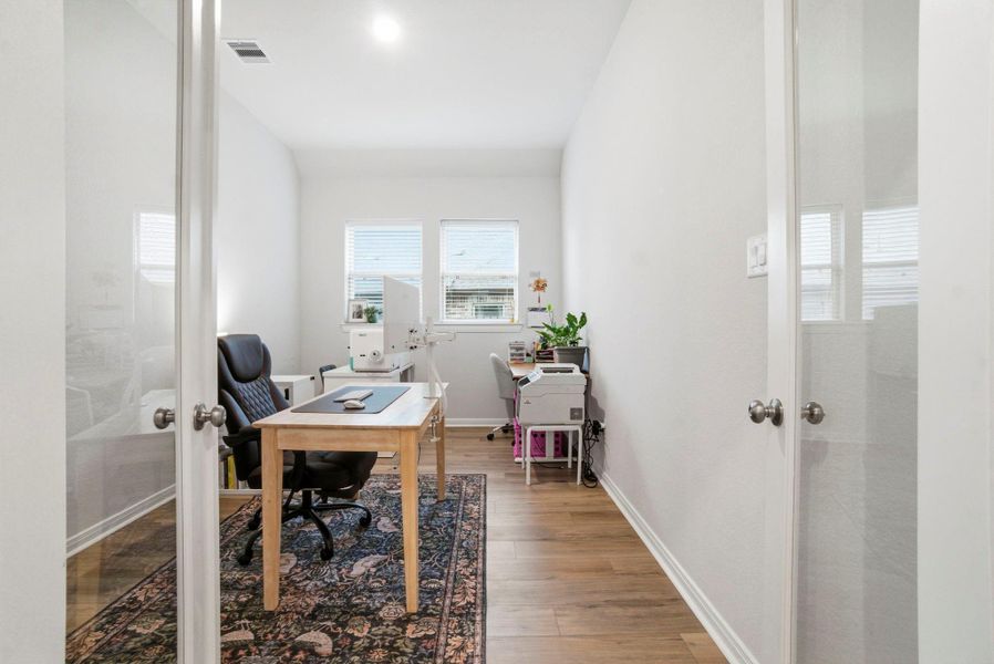 Furnished interior view inside a new home in , Willis (Image 13).