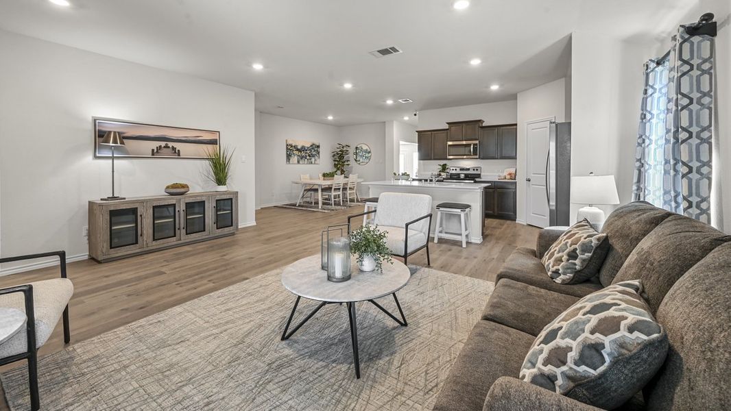 Furnished interior view inside a new home in Wildwood, Royse City (Image 10).