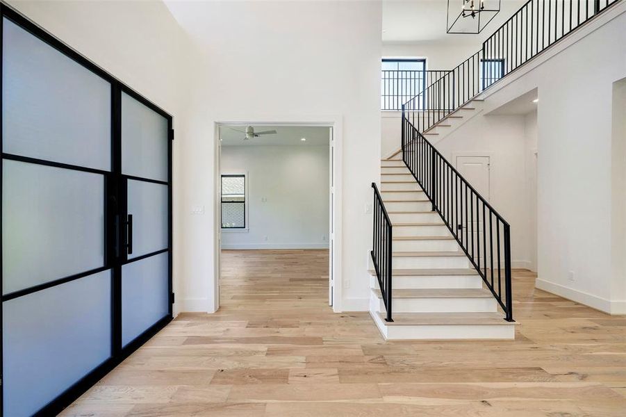 Foyer toward study - Example of previous LCH AO residence.