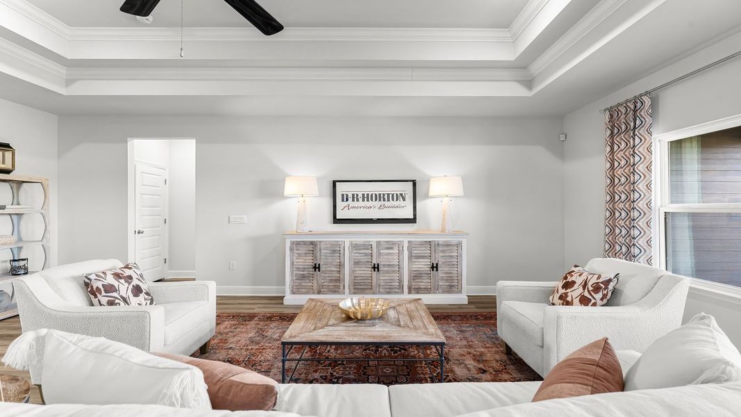 Furnished interior view inside a new home in Liberty, Panama City (Image 13).