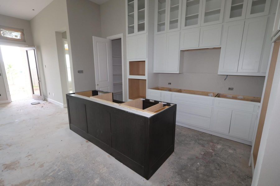 In-progress construction of a new home in Harvest Green - Reserve Collection, Richmond, TX (Image 6). In-progress construction of a new home in Harvest Green - Reserve Collection, Richmond, TX (Image 6).