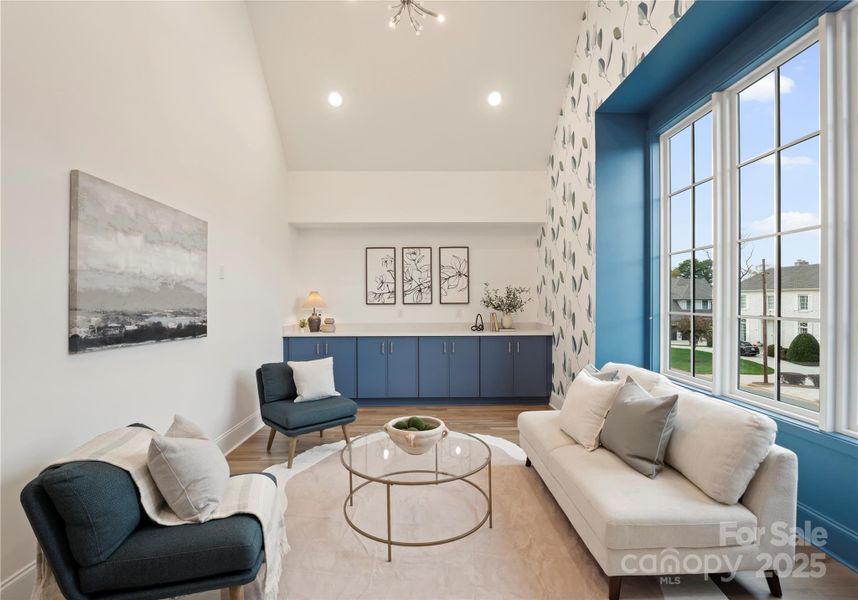 Furnished interior view inside a new home in , Charlotte (Image 16).