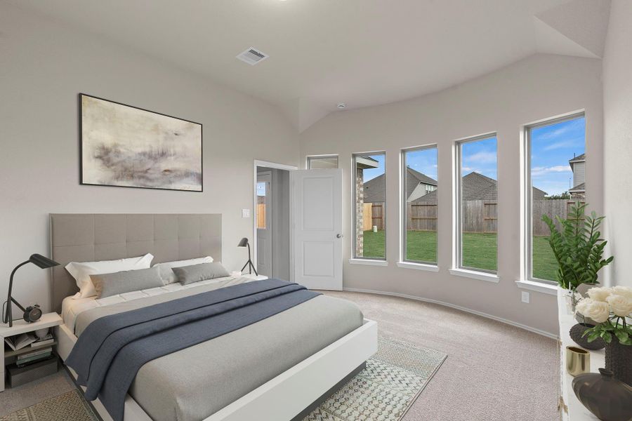 Furnished interior view inside a new home in Candela, Richmond (Image 13). Furnished interior view inside a new home in Candela, Richmond (Image 13).
