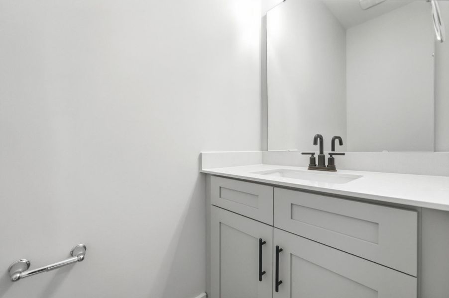 Close-up of interior finishes inside a home in Blythe Mill Townhomes, Waxhaw (Image 13).