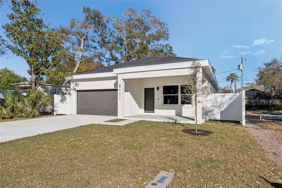 Front exterior of a new home in , St. Petersburg, FL, highlighting curb appeal (Image 29). Front exterior of a new home in , St. Petersburg, FL, highlighting curb appeal (Image 29).
