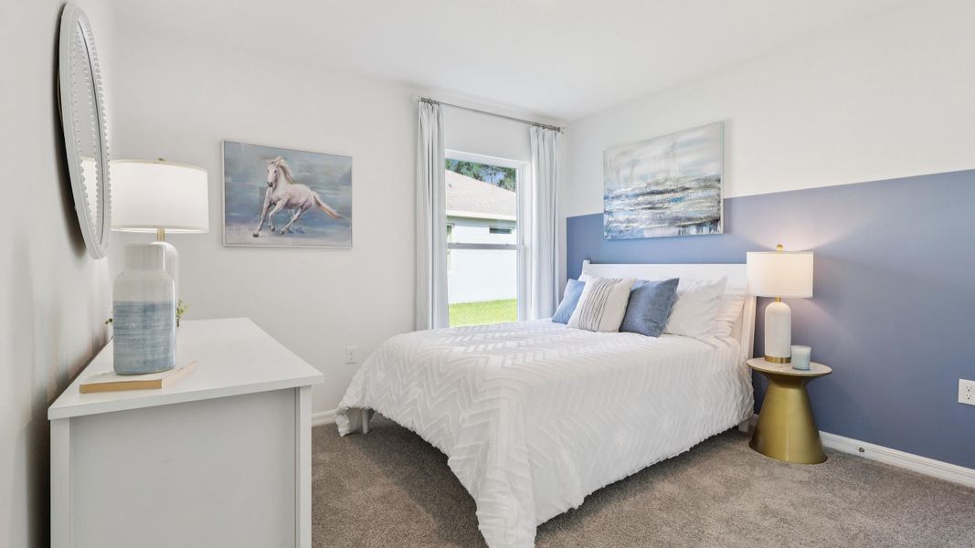 Furnished interior view inside a new home in Silver Springs Shores Spot Lots, Ocala (Image 17). Furnished interior view inside a new home in Silver Springs Shores Spot Lots, Ocala (Image 17).