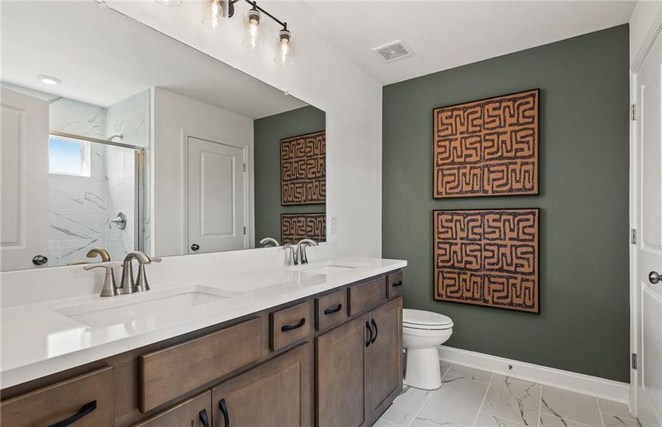Furnished interior view inside a new home in Berkeley Mill, Cumming (Image 17).
