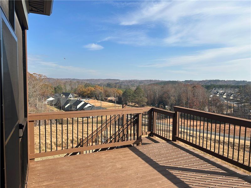 Exterior details and patio area of a home in Edwards Ridge, Central (Image 3).