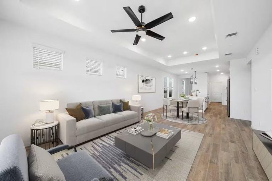 MODEL HOME images may NOT be consistent with the finished product.