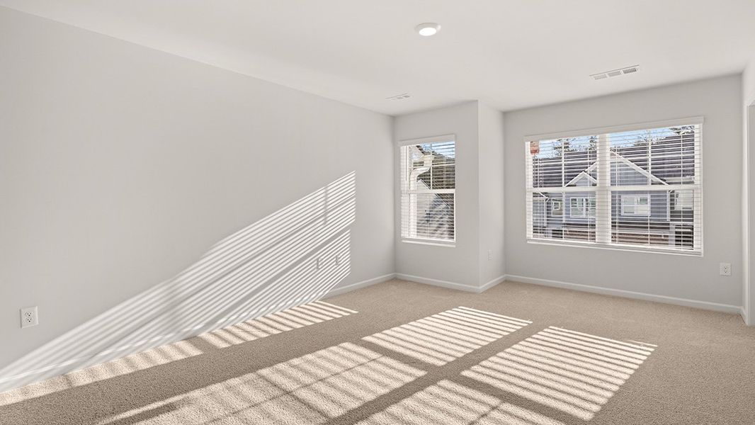 Spacious, unfurnished interior of a new home in Mountain Park, Dahlonega (Image 16). Spacious, unfurnished interior of a new home in Mountain Park, Dahlonega (Image 16).