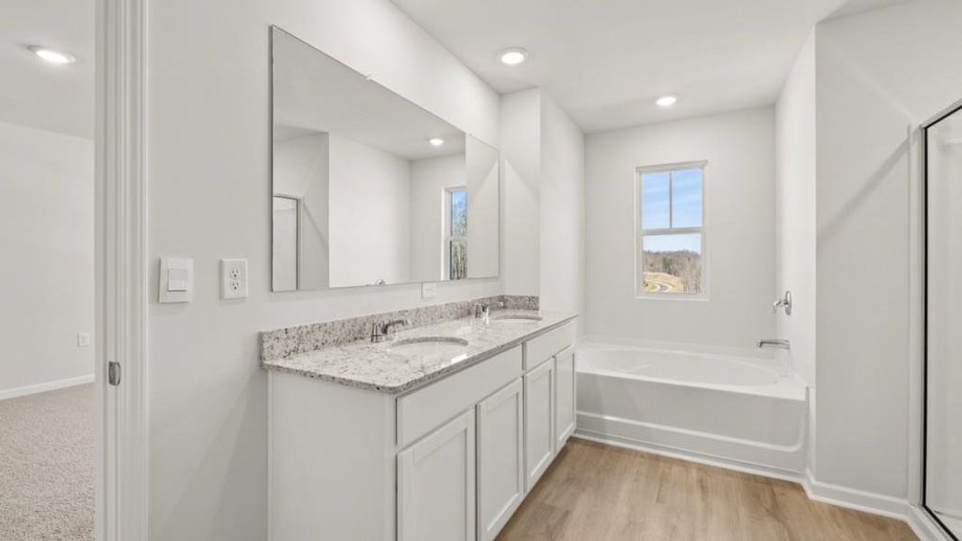 Furnished interior view inside a new home in Oconee Overlook, Gainesville (Image 6).