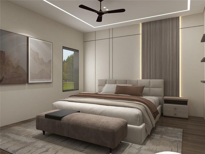 Downstairs Primary Suite Downstairs Primary Suite