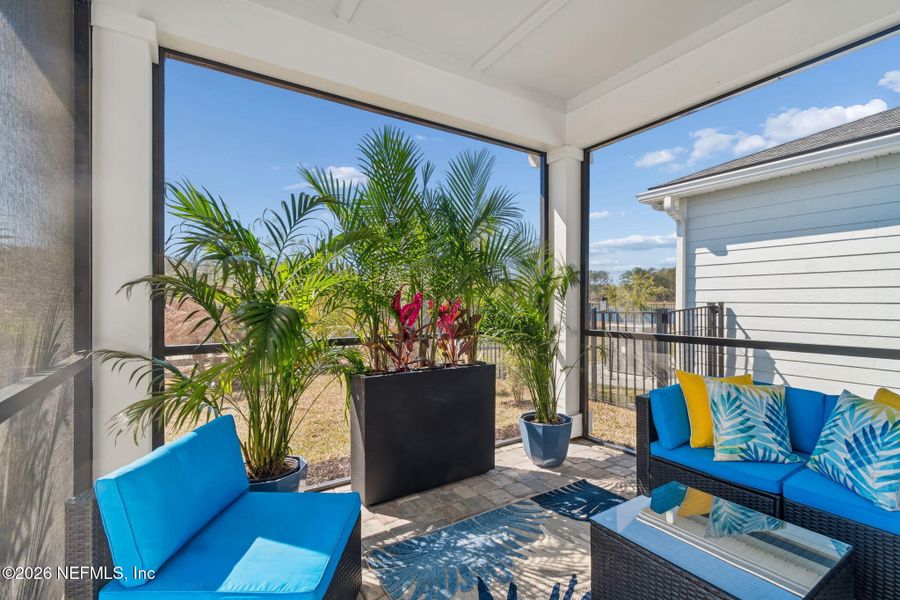 Exterior details and patio area of a home in , St. Augustine (Image 24).