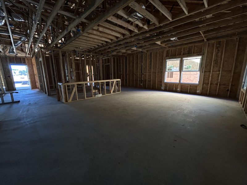 In-progress construction of a new home in Tea Farm: Presidents Series, Ravenel, SC (Image 18).