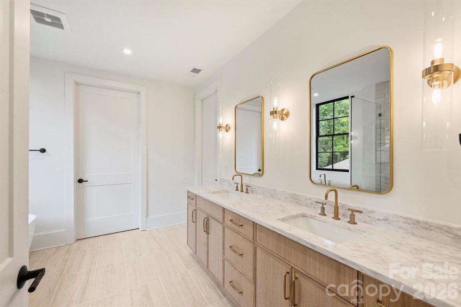 Furnished interior view inside a new home in , Charlotte (Image 9). Furnished interior view inside a new home in , Charlotte (Image 9).