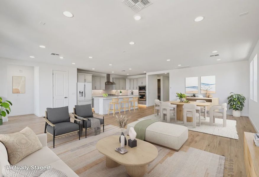 Virtually Staged Great Room - 1 of 13